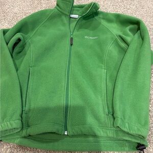 Columbia Women's Green Fleece Jacket